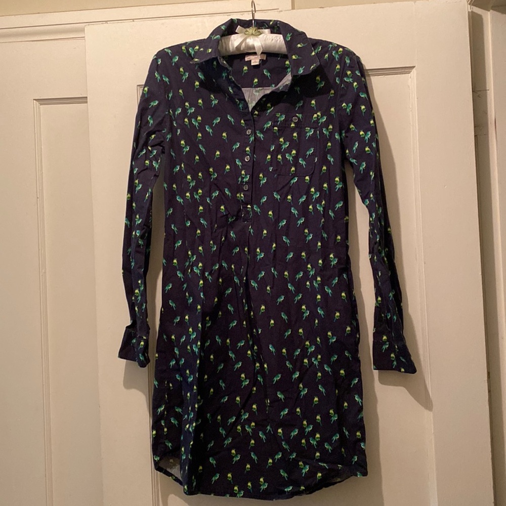 gap xs shirt dress